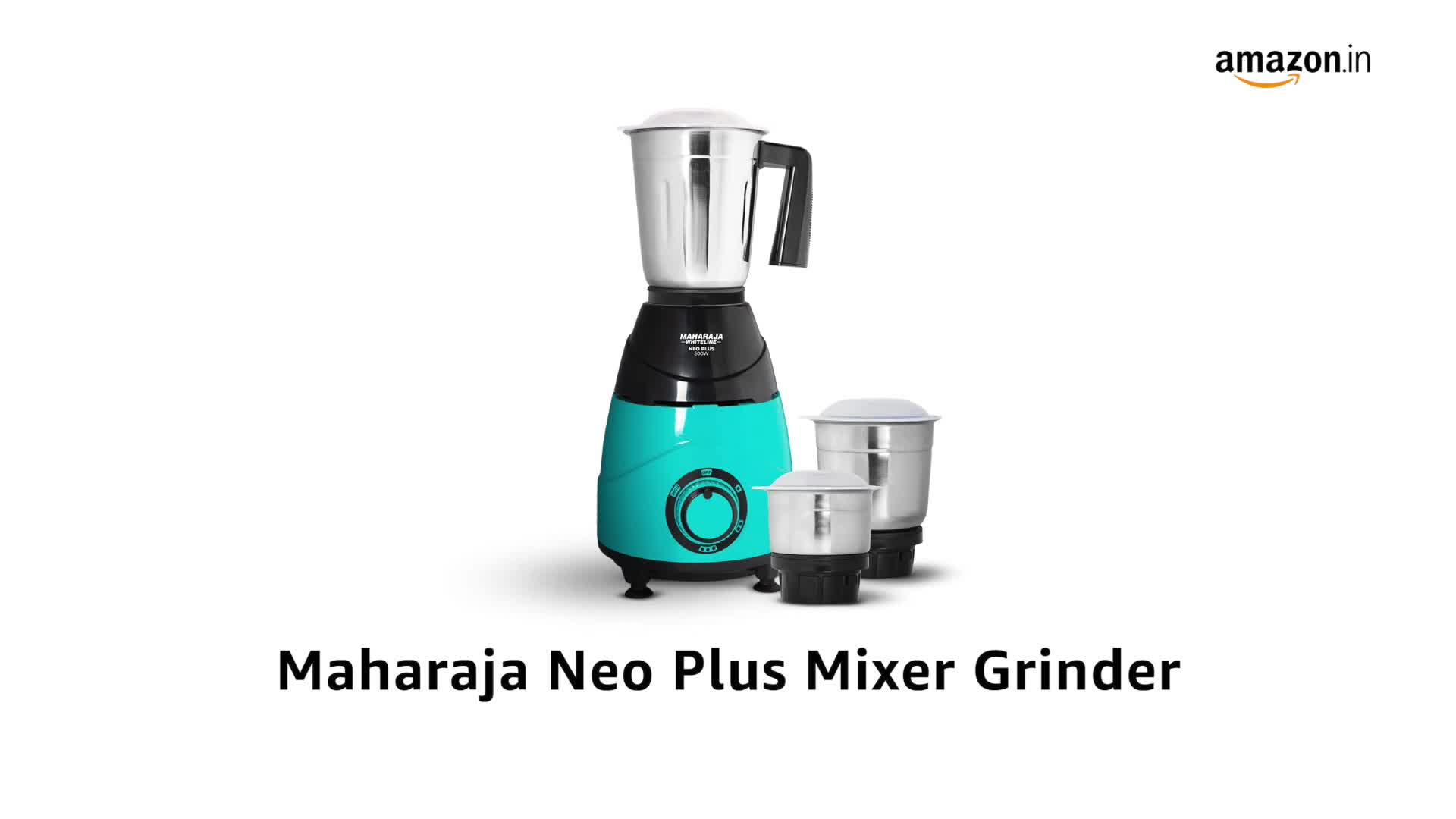 Buy Maharaja Whiteline Neo Plus Mixer Grinder with 3 Jars | Long